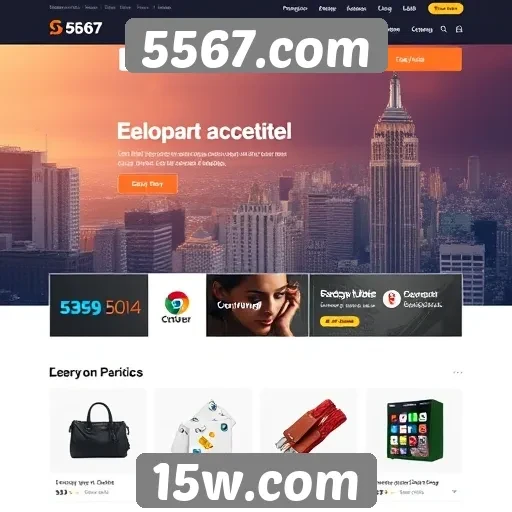 Acessibilidade e usabilidade do site 5567.com